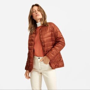 Everlane ReNew channeled liner jacket XS